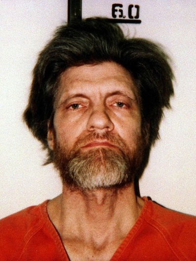 Ted Kaczynski mugshot
